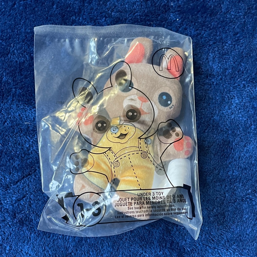 McDonald's Kangaroo Plush - Brown and Yellow